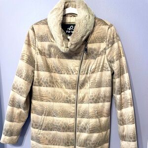 PAR ten women winter coat beige M